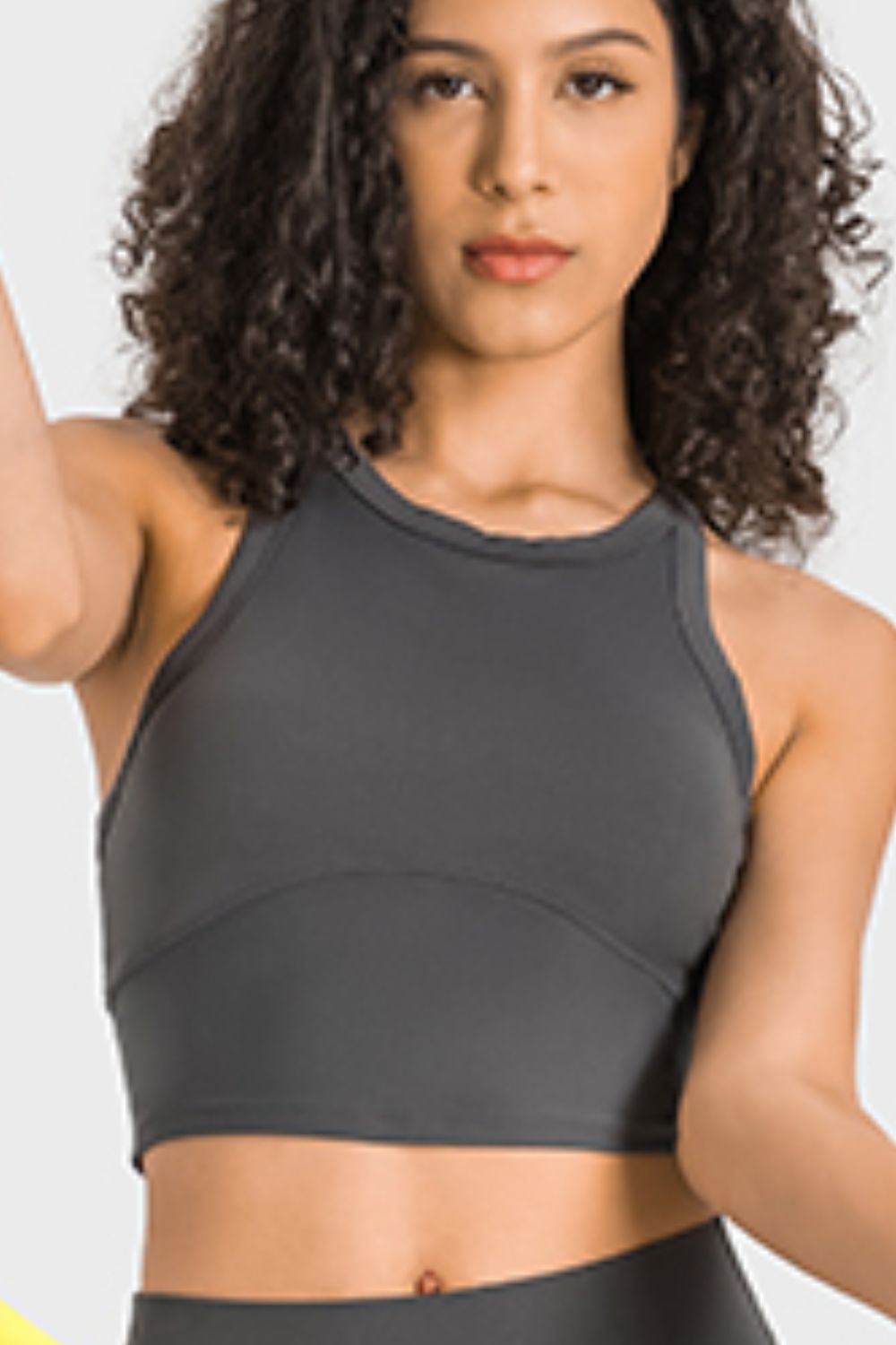 Millennia Racerback Cropped Sports Tank Fitggins