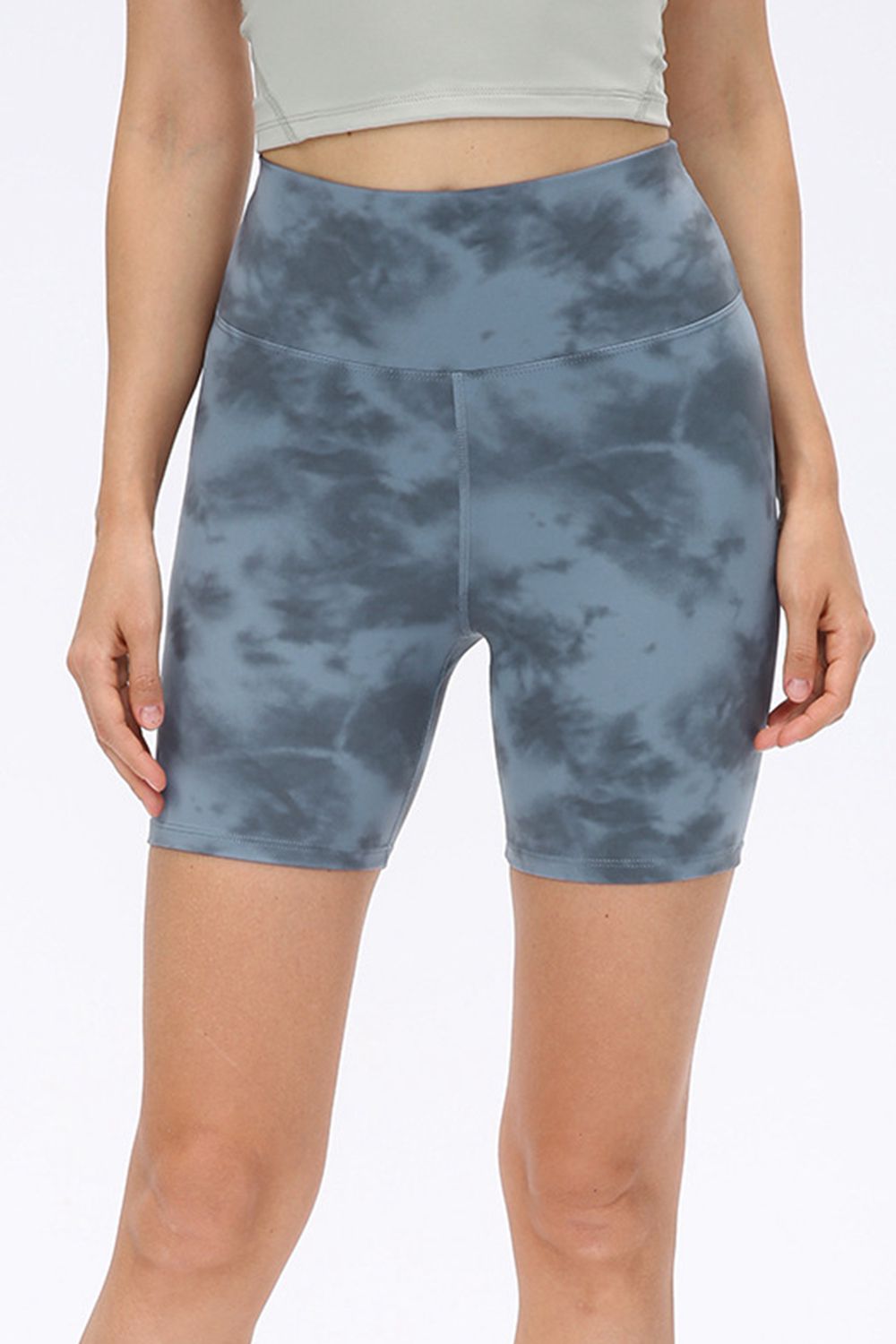 Wide Waistband Sports Shorts Fitggins