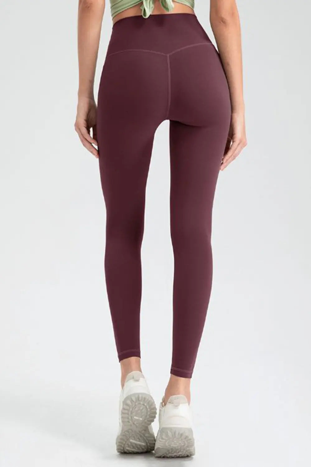 Wide Waistband High Waist Sport Leggings Fitggins
