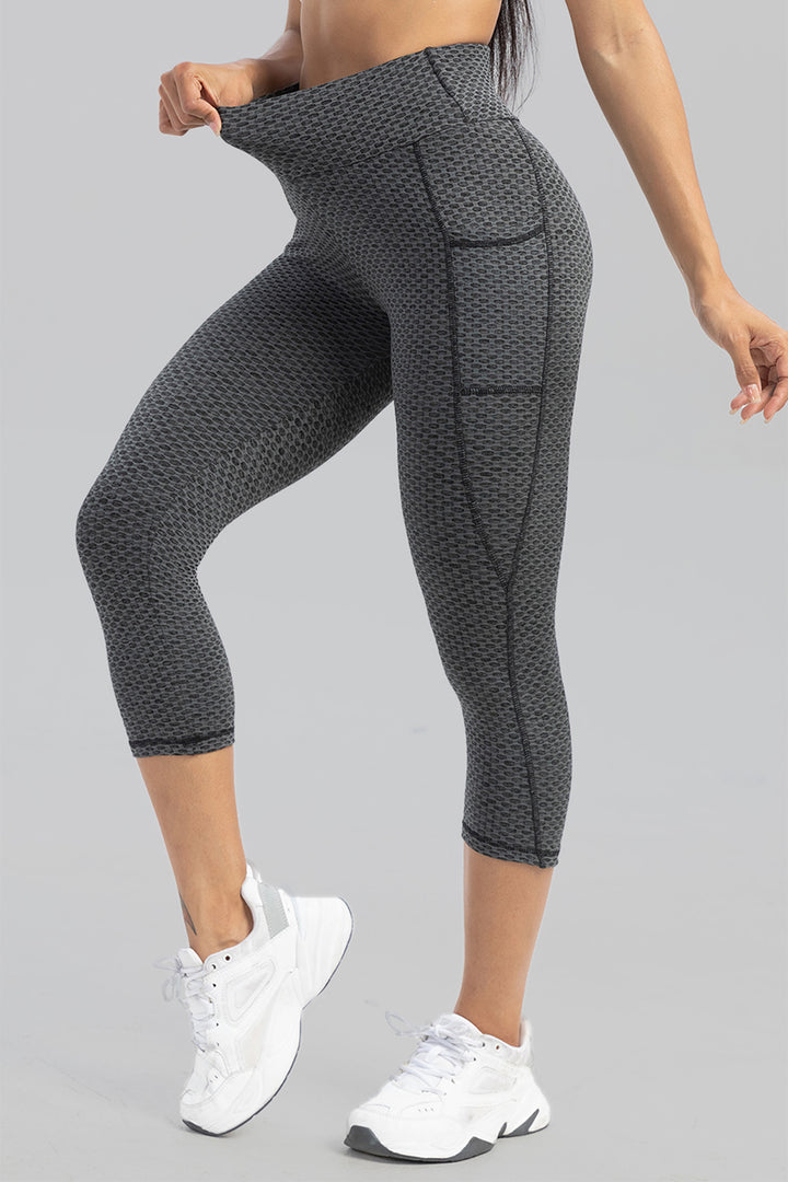 Contrast Stitching High Waist Active Pants - Leggings - FITGGINS