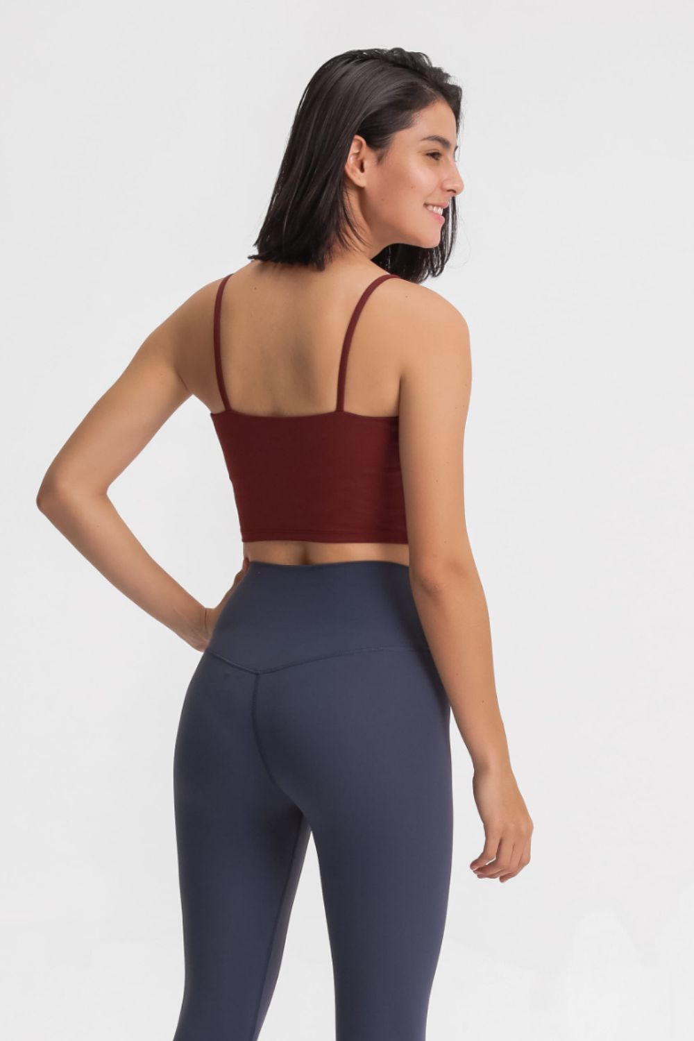 Millennia Feel Like Skin Scoop Neck Sports Cami Fitggins