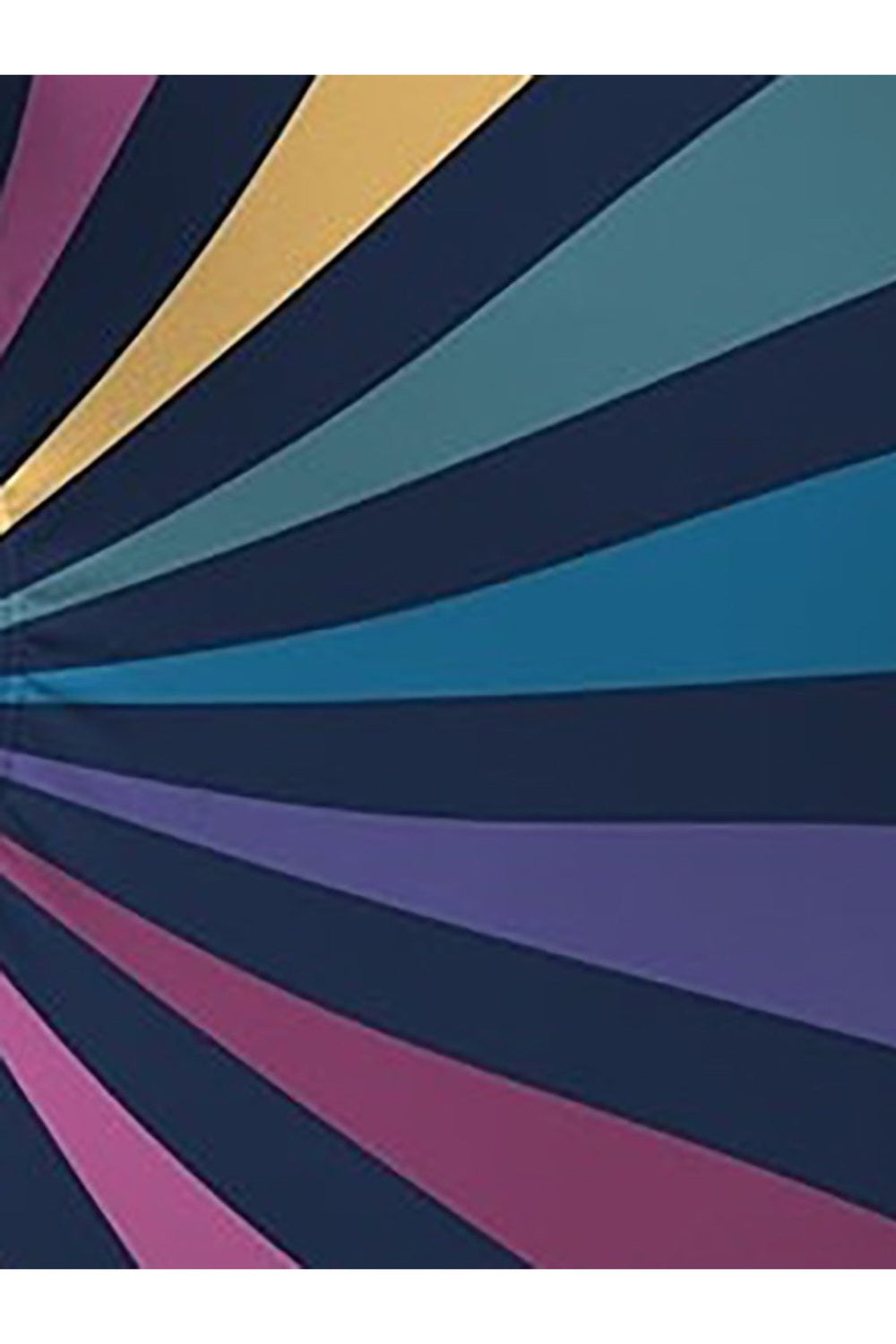 FAM-FAM Crisscross Cutout Striped One-Piece Swimwear Fitggins