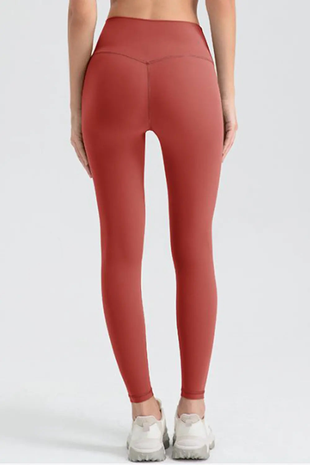Wide Waistband Sport Leggings Fitggins