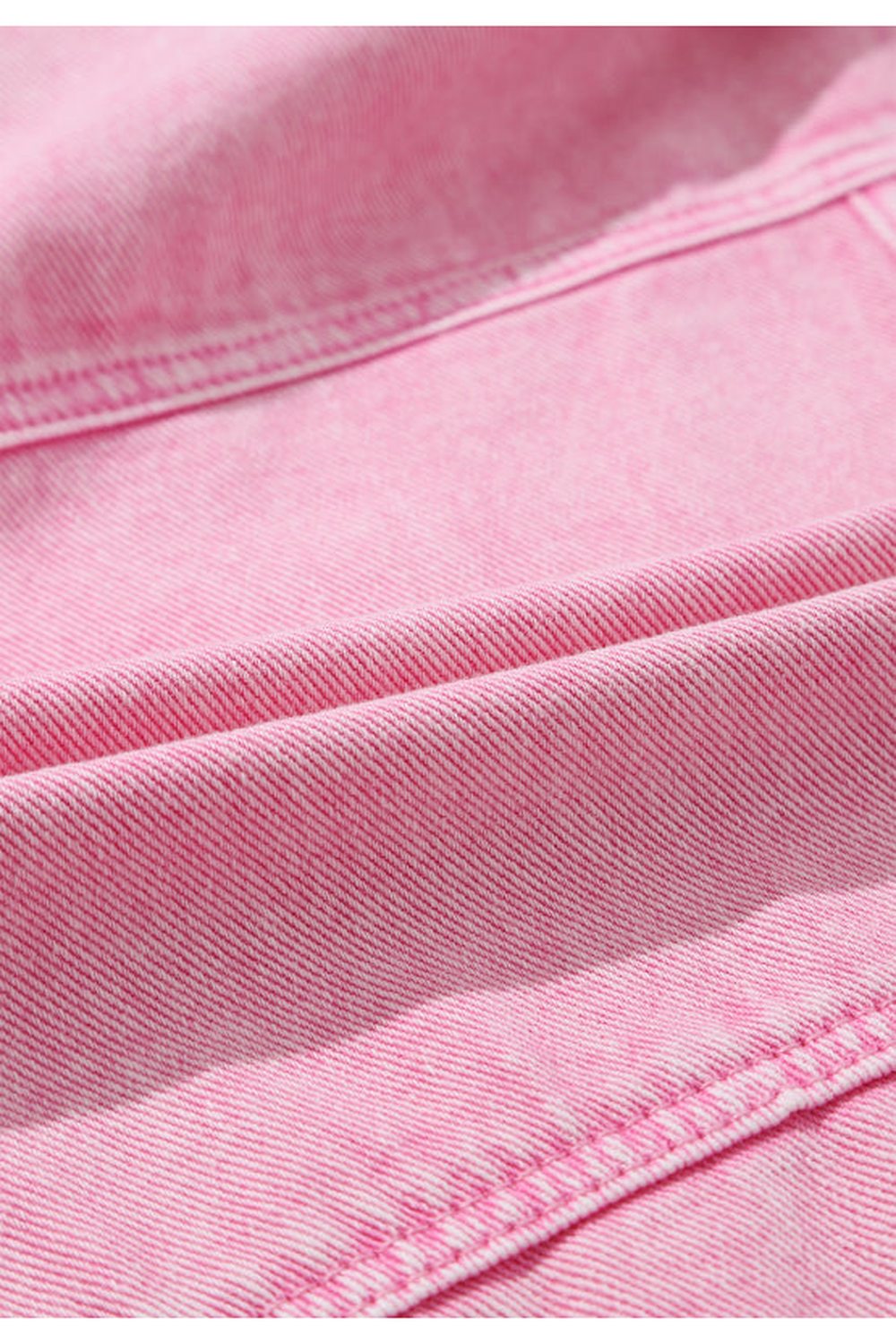 Studded Button Up Denim Jacket Fitggins