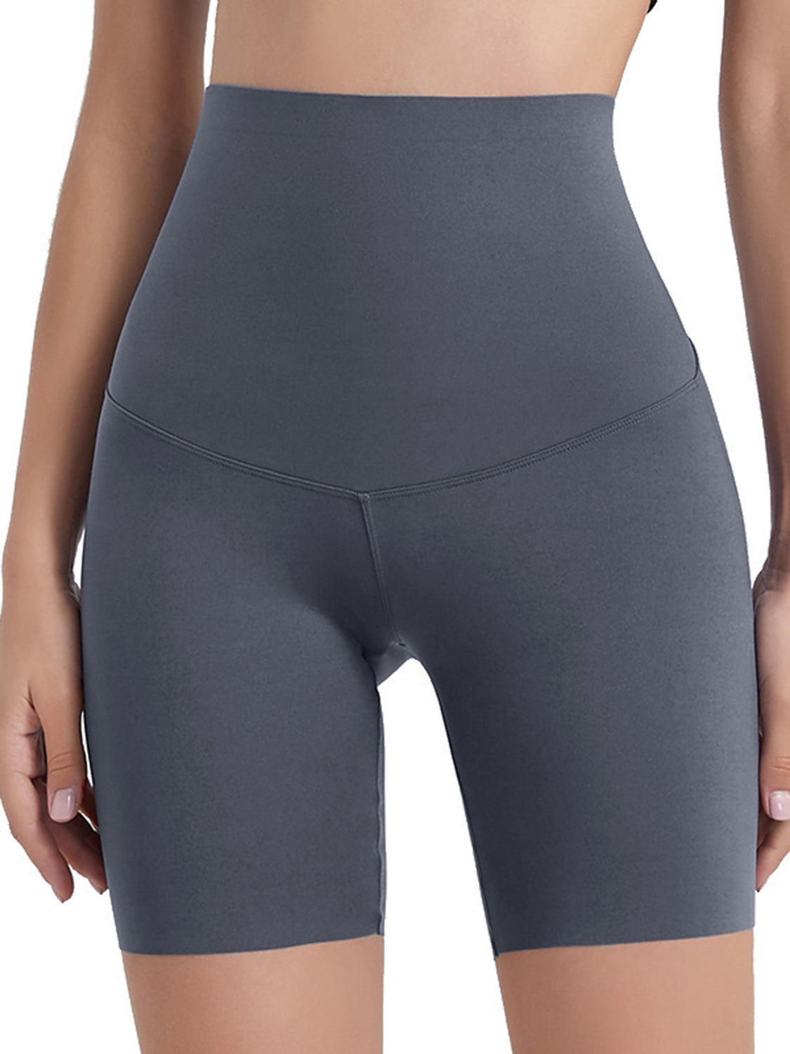 Wide Waistband Sports Shorts Fitggins