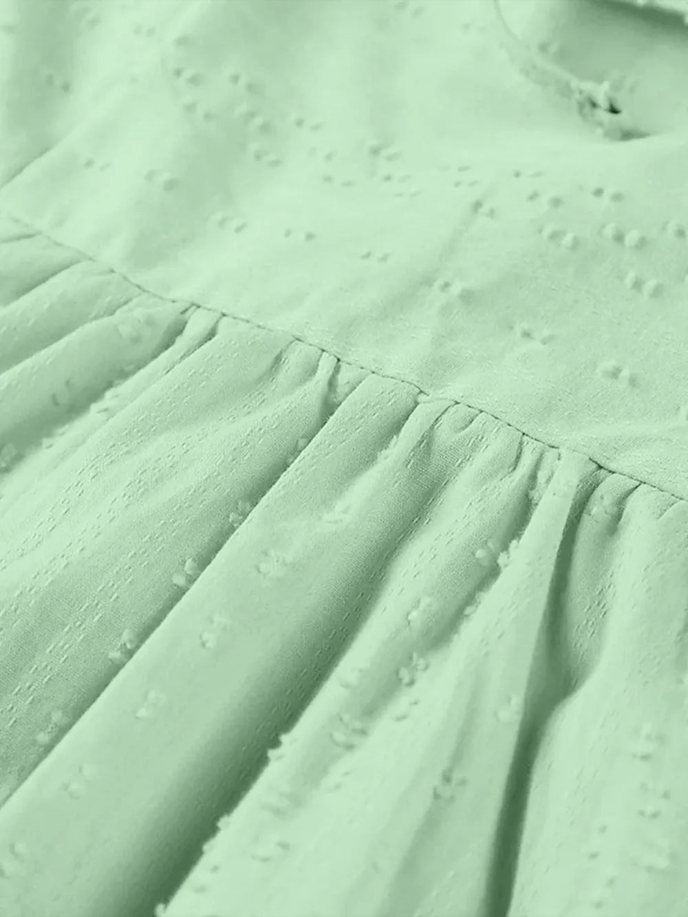 Full Size Tied Three-Quarter Sleeve Mini Dress Fitggins