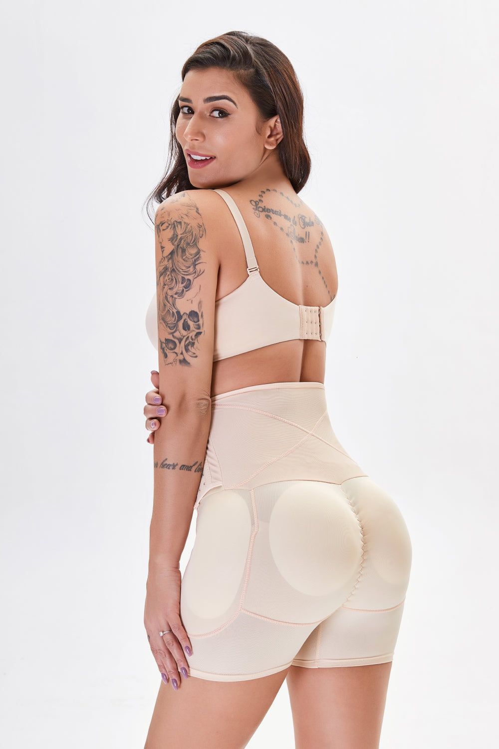Full Size Hip Lifting Shaping Shorts Fitggins