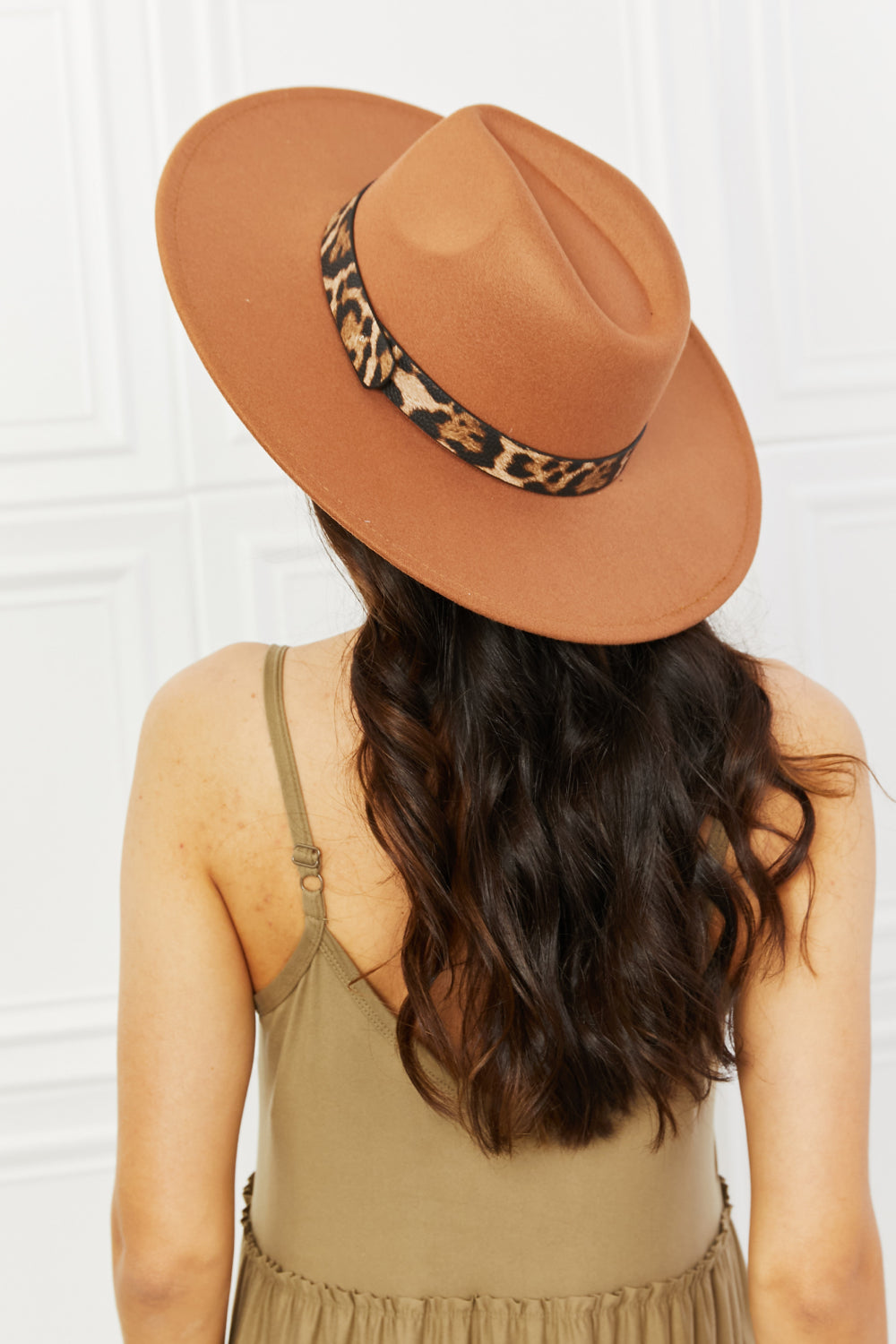 Fame In The Wild Leopard Detail Fedora Hat - Hats - FITGGINS