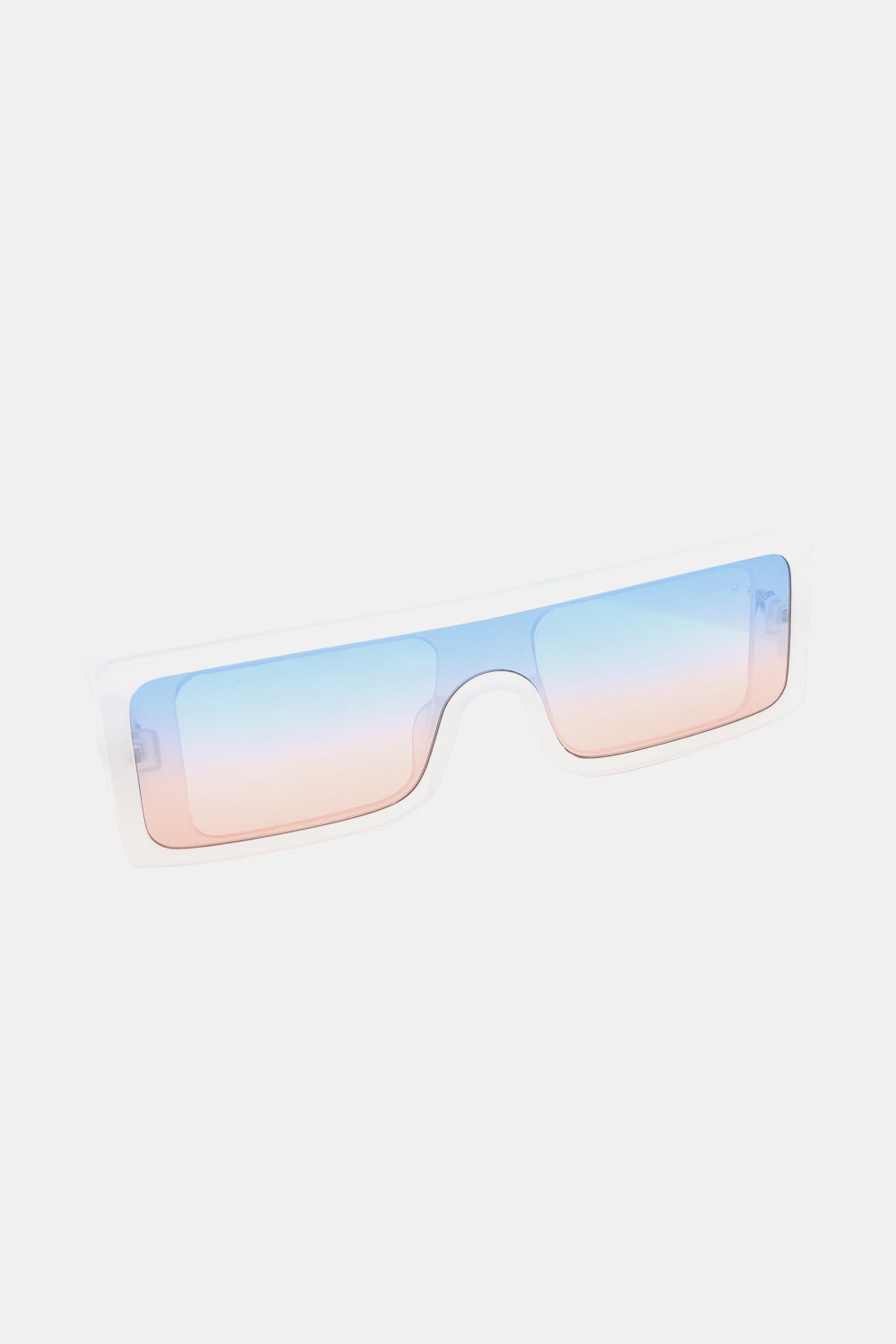 Polycarbonate Frame Rectangle Sunglasses - Sunglasses - FITGGINS