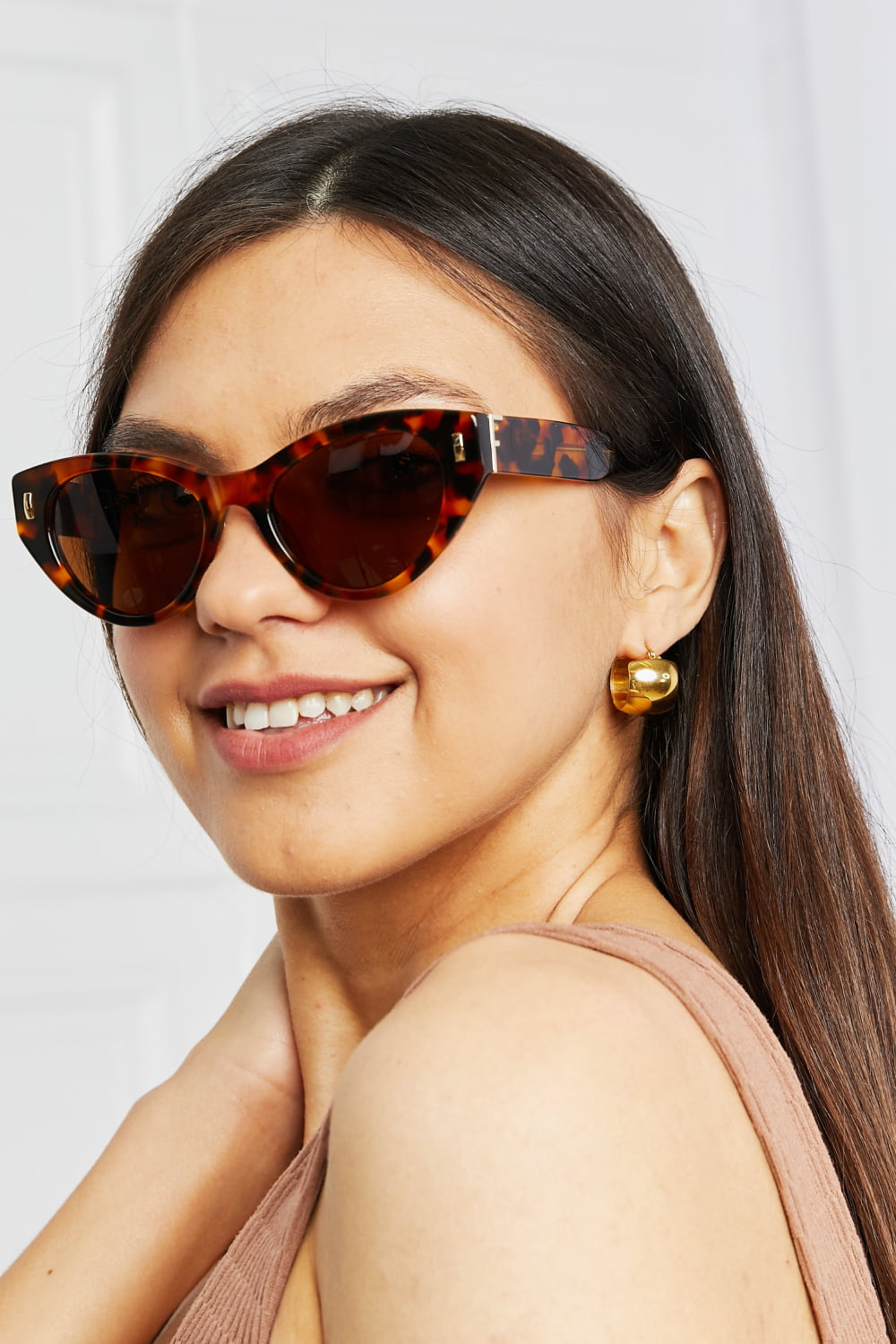 Tortoiseshell Acetate Frame Sunglasses - Sunglasses - FITGGINS