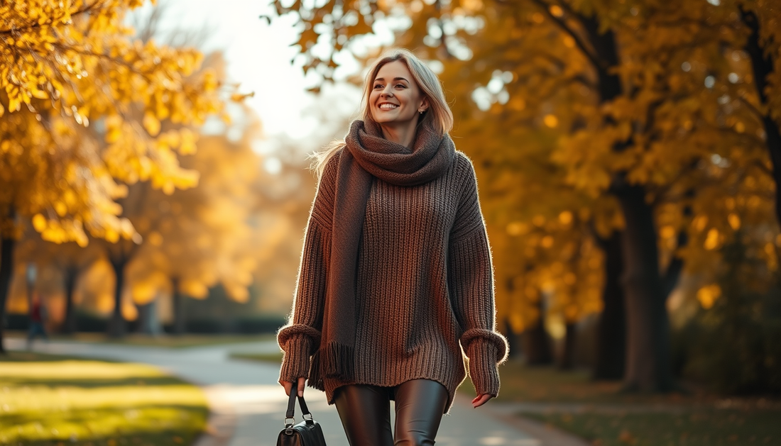 Cozy Up in Style: Your Guide to Autumn Winter Fashion at FITGGINS