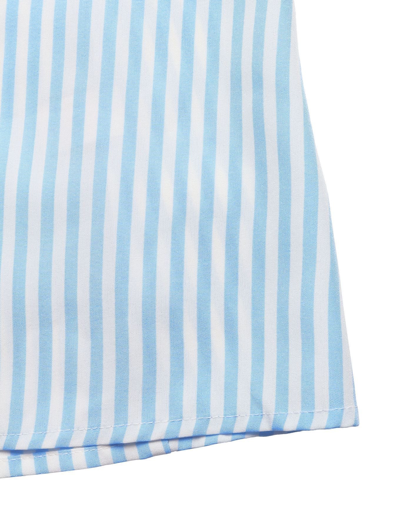 Striped Halter Neck Maxi Dress Fitggins