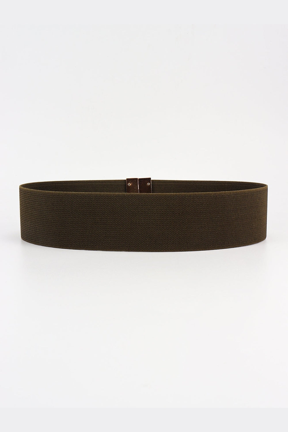 Alloy Buckle Elastic Belt - Belt - FITGGINS