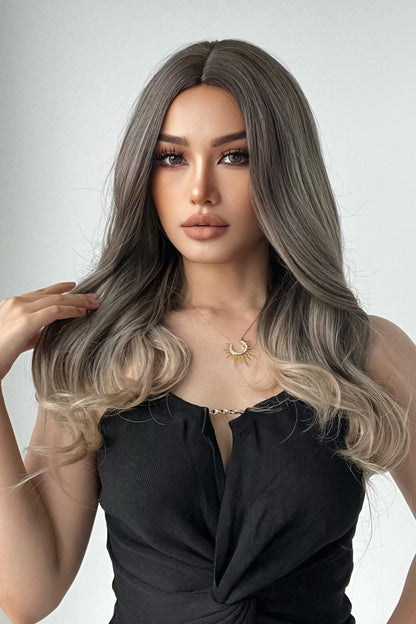 13*1" Full-Machine Wigs Synthetic Long Straight 24" - Hair - FITGGINS