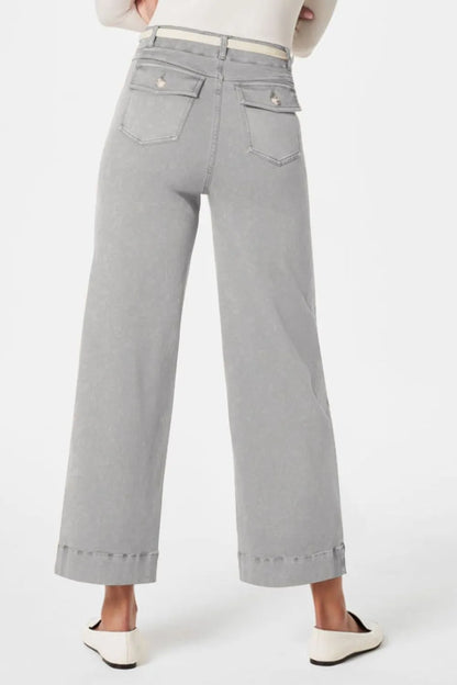 High Waist Jeans with Pockets Fitggins