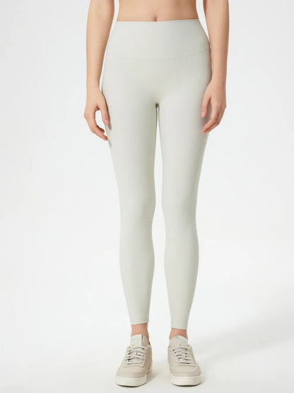Millennia High Waist Active Leggings White Fitggins