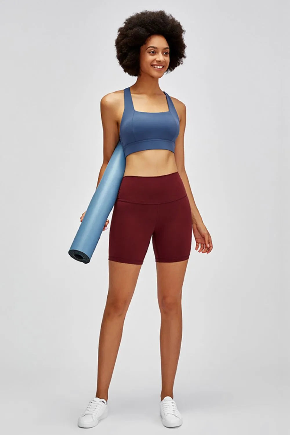 Millennia High Waist Training Shorts Fitggins