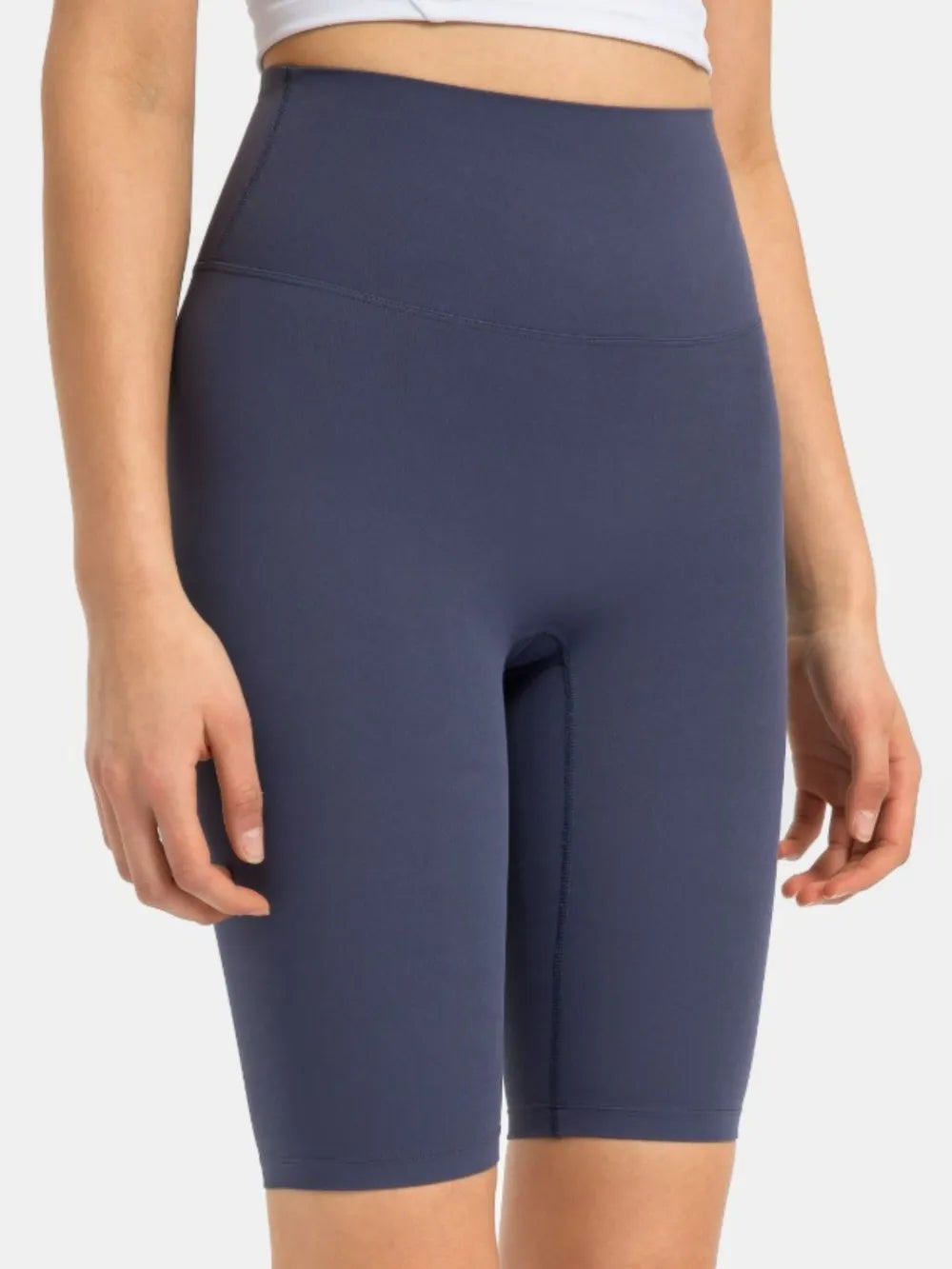 Millennia High Rise Wide Waistband Active Shorts Fitggins