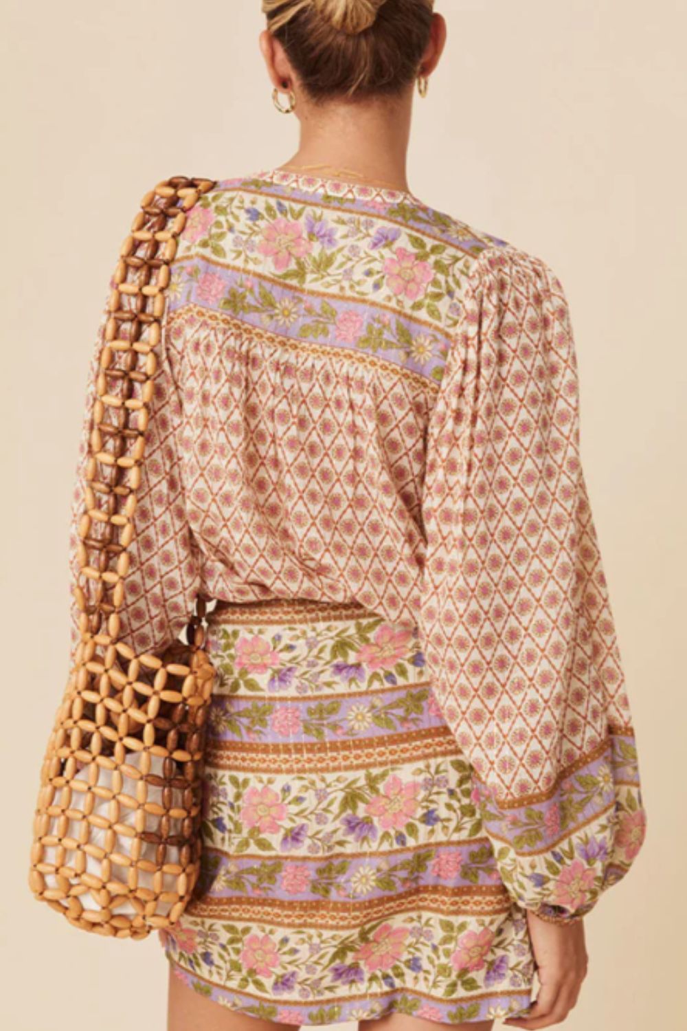 Stylish Printed Long Sleeve Button Down Shirt Fitggins