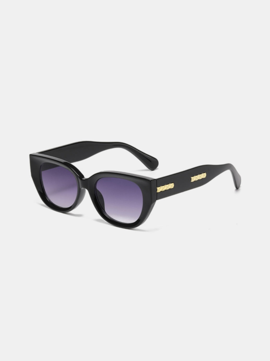 Cat Eye Polycarbonate Frame Sunglasses - Sunglasses - FITGGINS