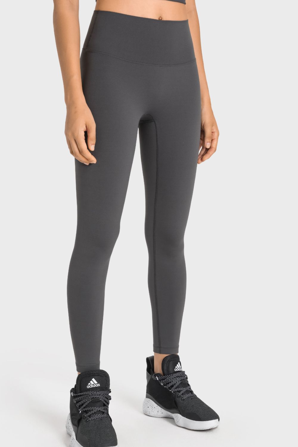 Millennia High-Rise Wide Waistband Yoga Leggings Fitggins