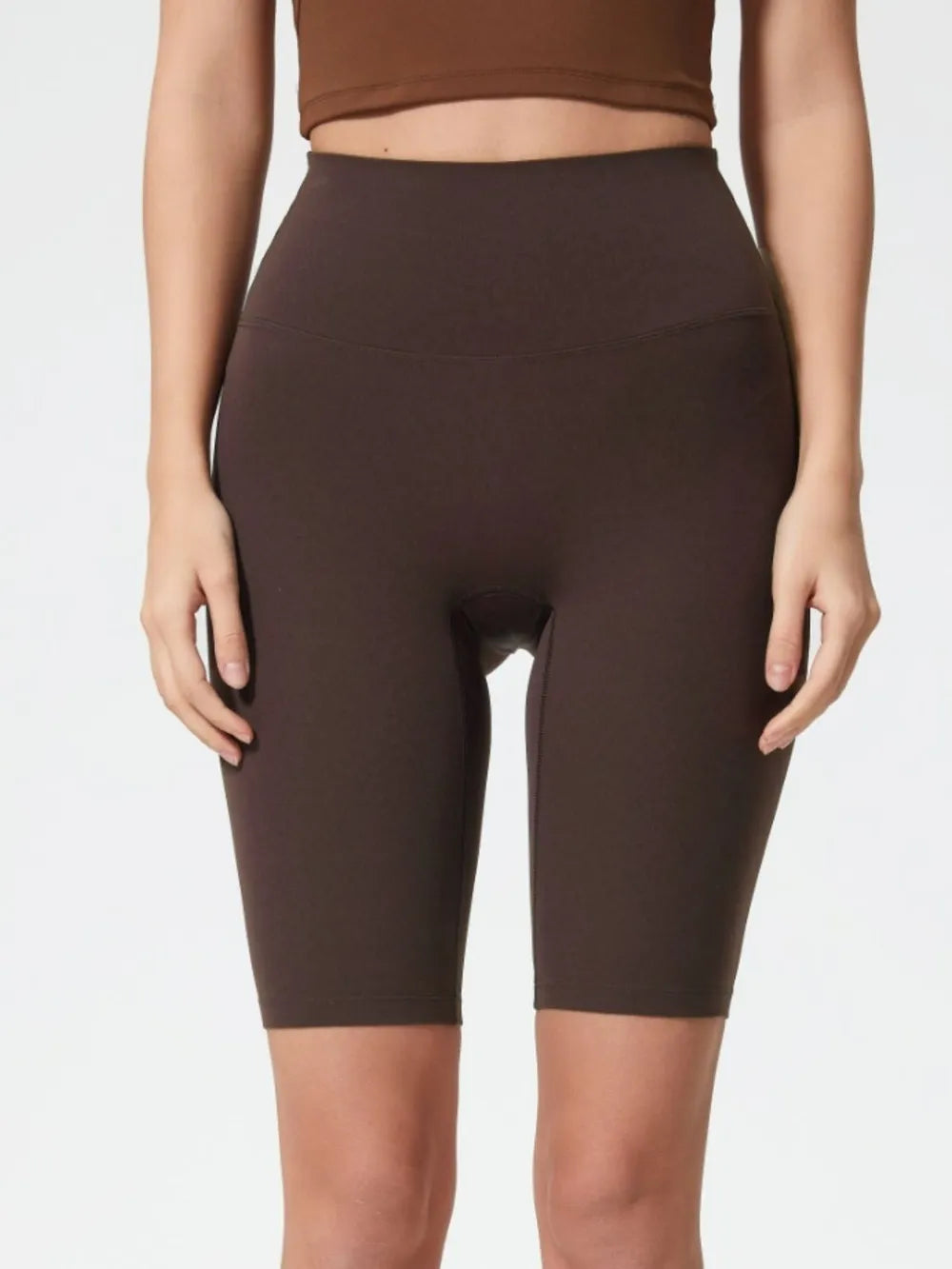 Millennia High Rise Wide Waistband Active Shorts Fitggins