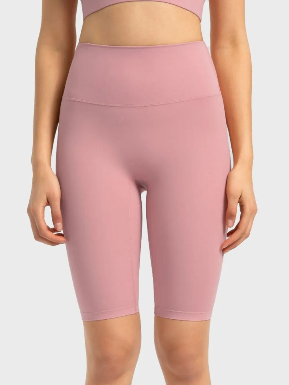 Millennia High Rise Wide Waistband Active Shorts Fitggins