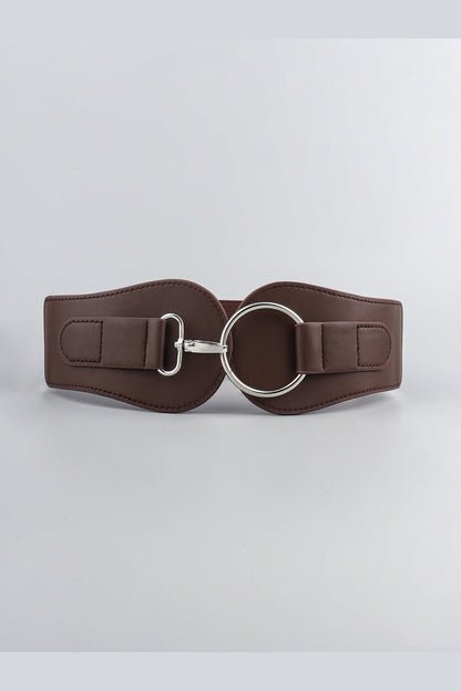 PU Elastic Wide Belt - Belt - FITGGINS