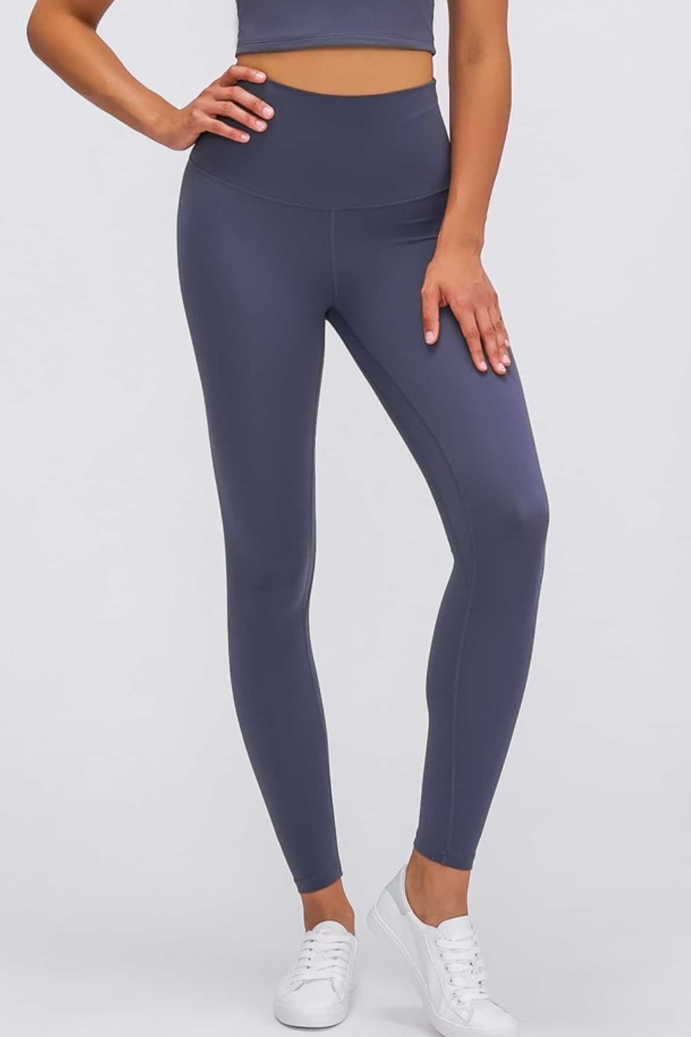 Millennia Ultra Soft High Waist Leggings Steel Fitggins