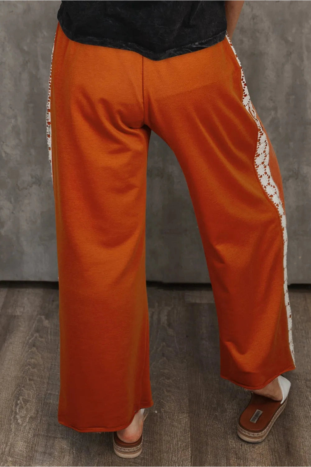 Plus Size Wide Leg Pants - Pants - FITGGINS