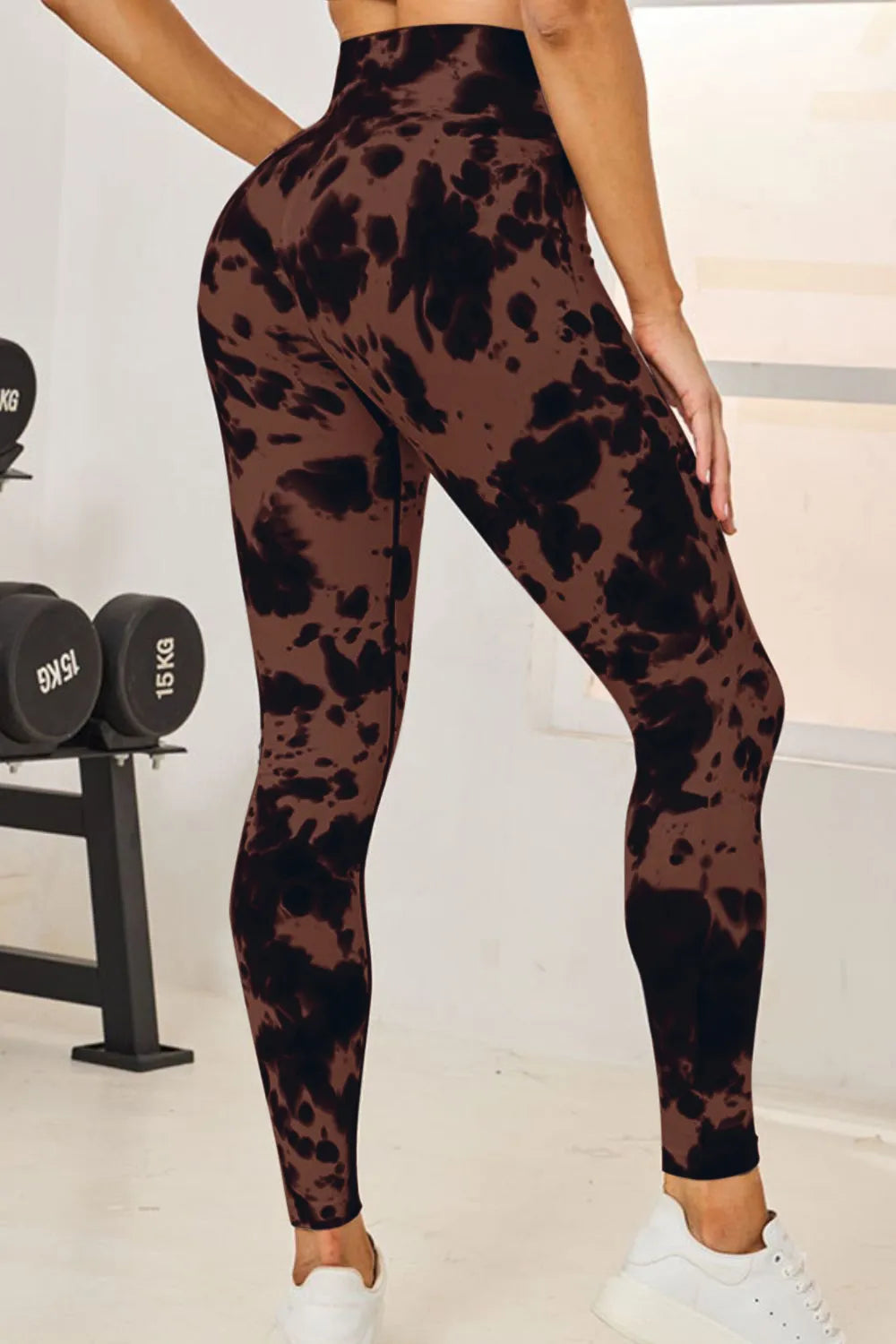 Tie-Dye High Waist Active Leggings Fitggins