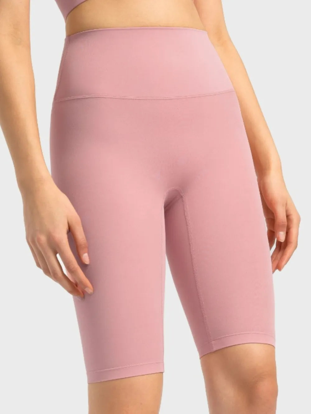 Millennia High Rise Wide Waistband Active Shorts Fitggins