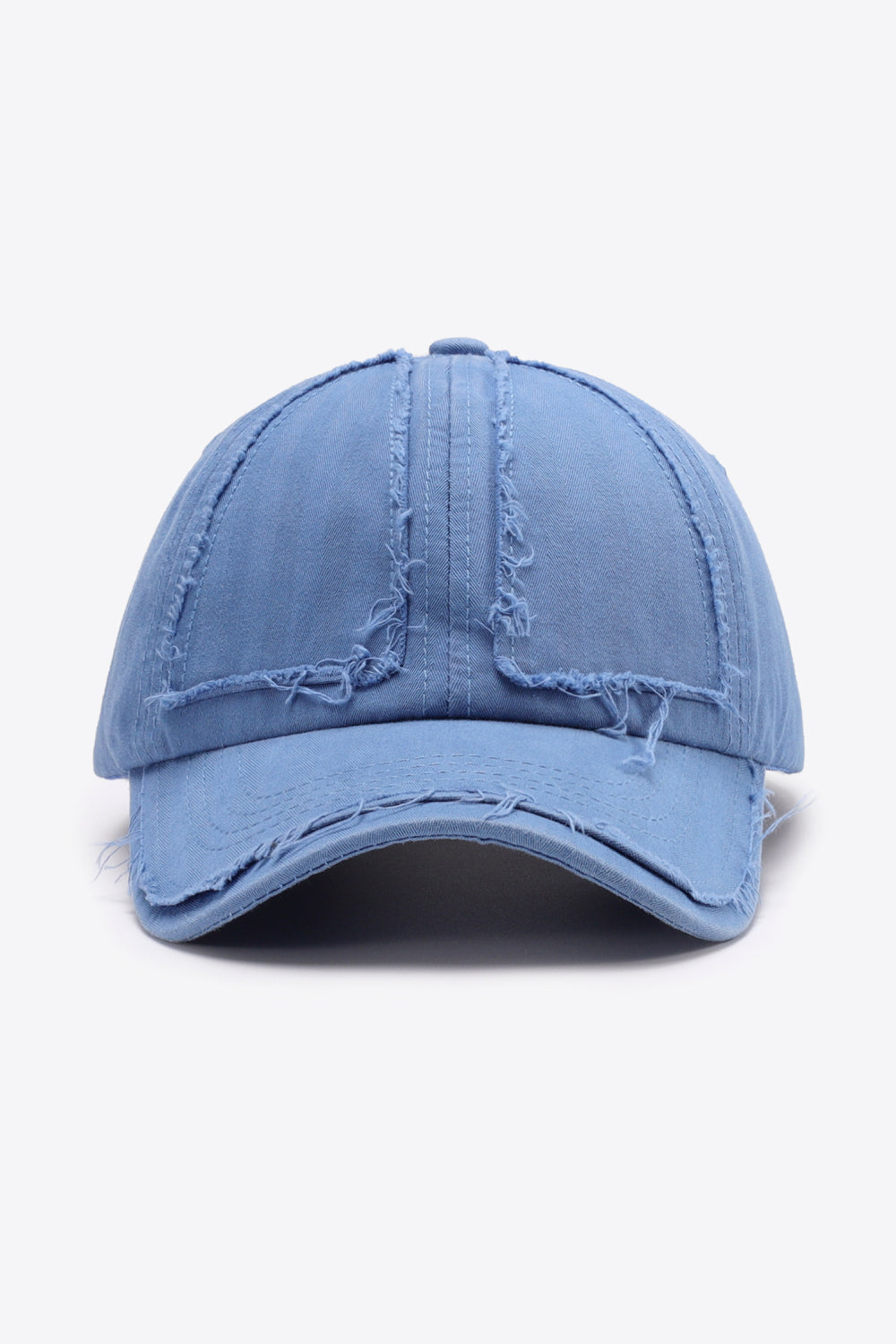 Distressed Adjustable Baseball Cap - Hats - FITGGINS