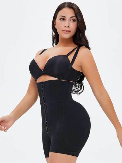 Full Size Hook-and-Eye Under-Bust Shaping Bodysuit Fitggins