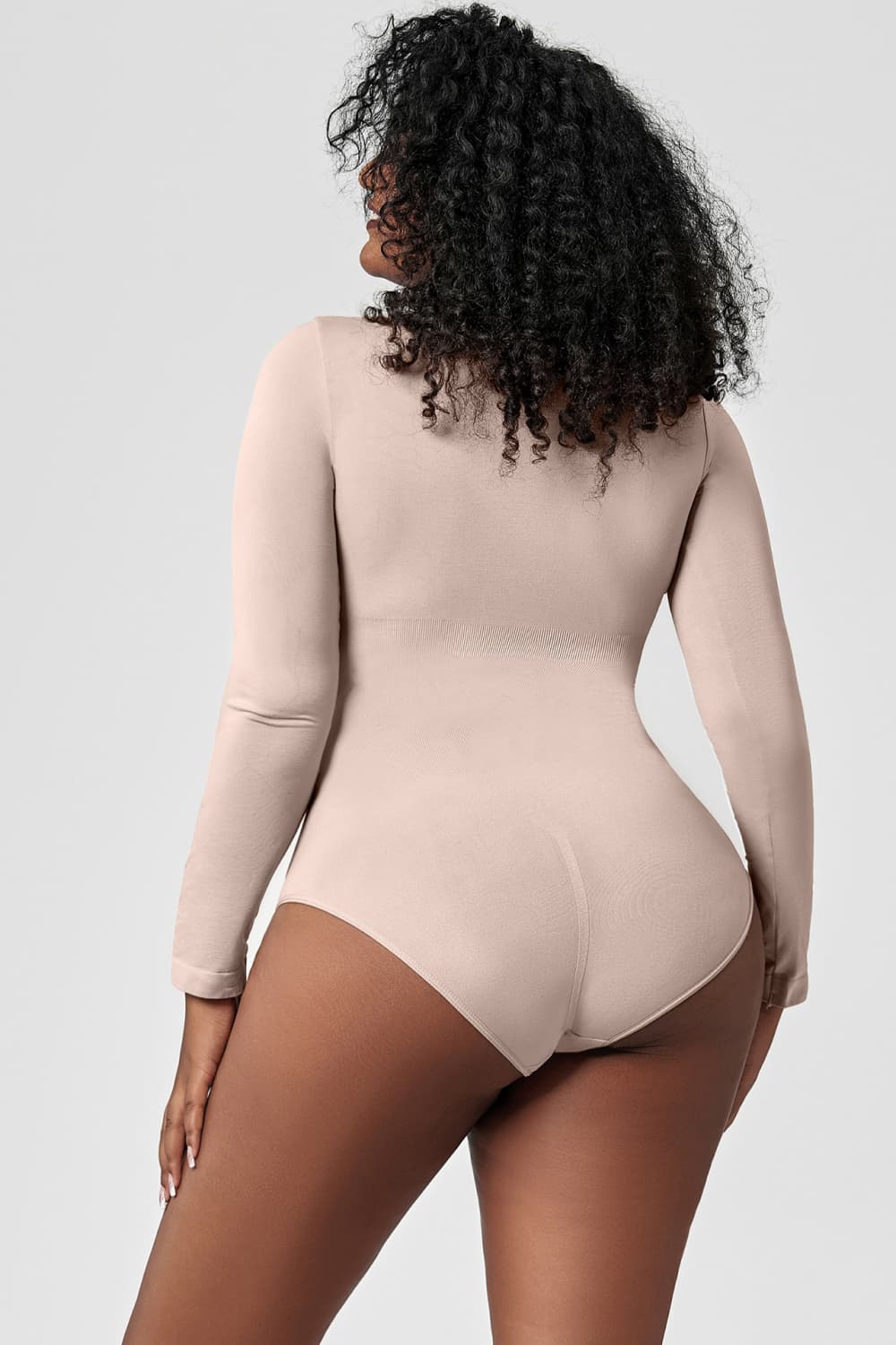 Long Sleeve Shaping Bodysuit Fitggins