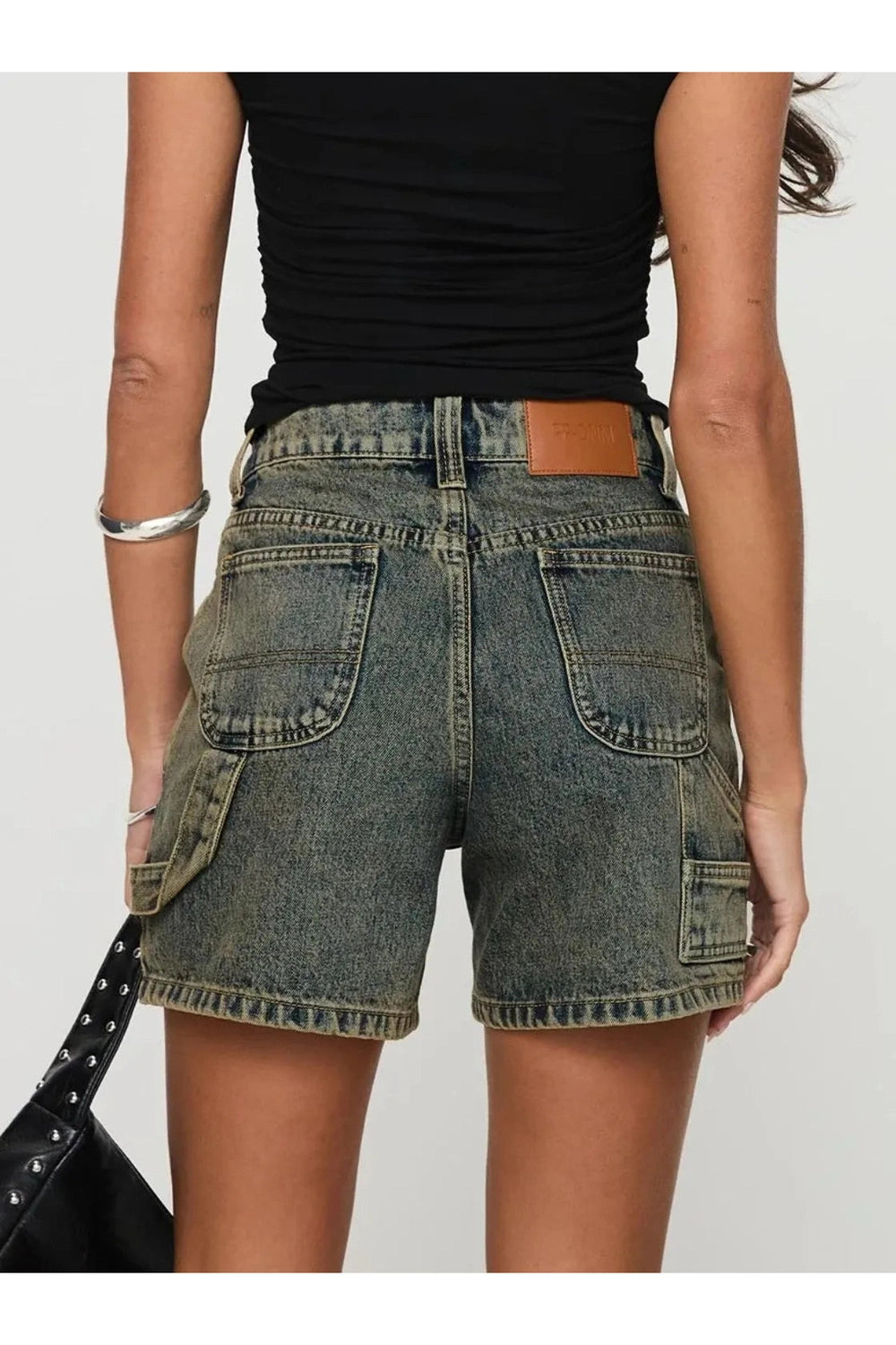 Trendy High Waist Denim Shorts for Women Fitggins