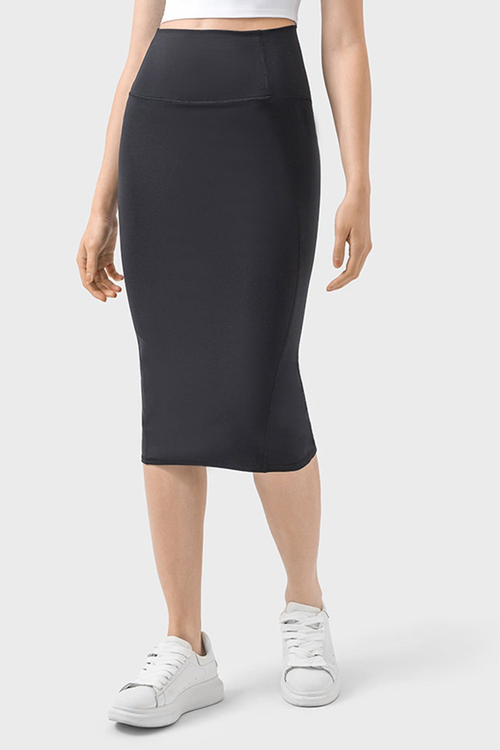 Millennia Slit Wrap Active Skirt - Shirts - FITGGINS