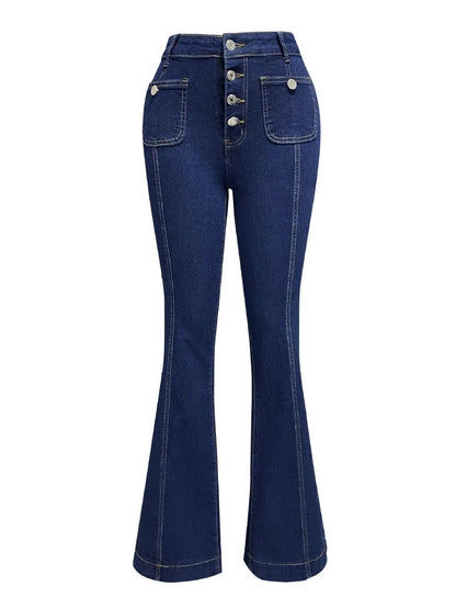 Flare Jeans with Pockets Fitggins