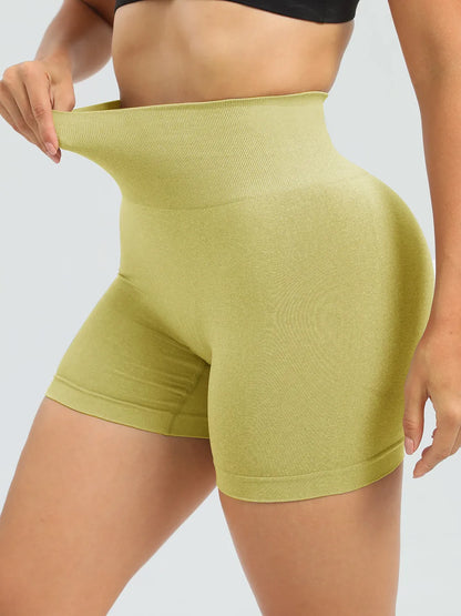 High Waist Active Shorts Fitggins