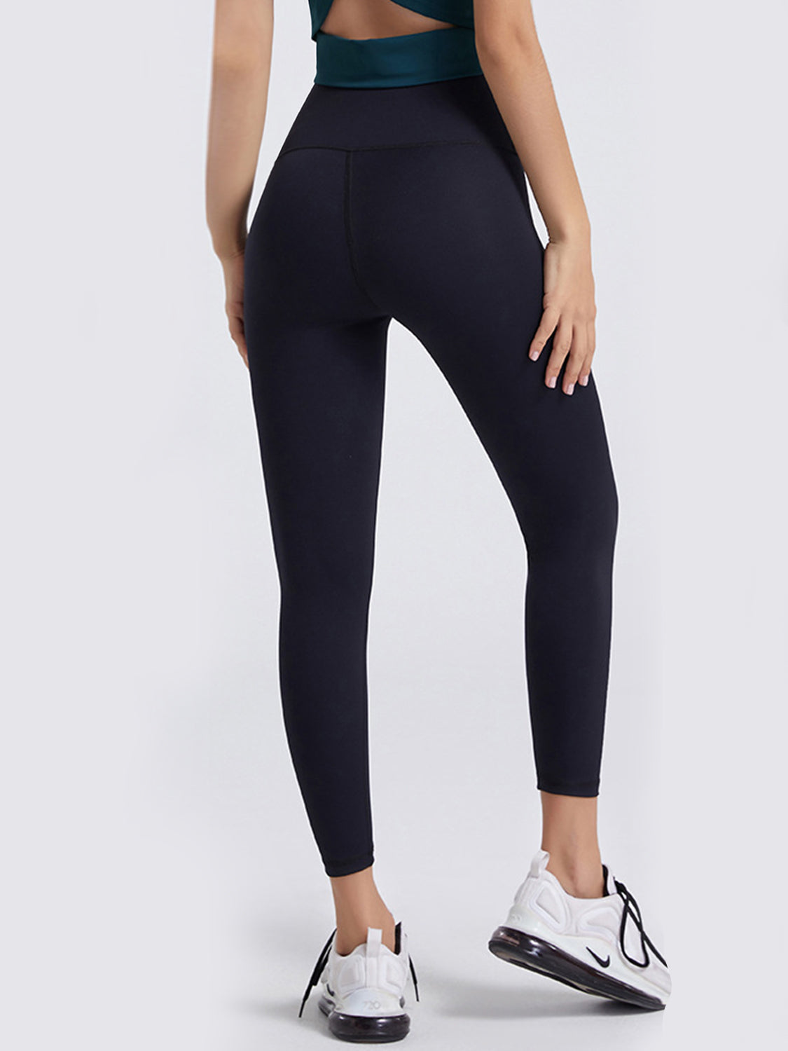 Wide Waistband Sports Leggings Fitggins
