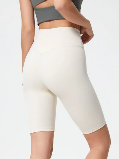 Millennia High Rise Wide Waistband Active Shorts Fitggins