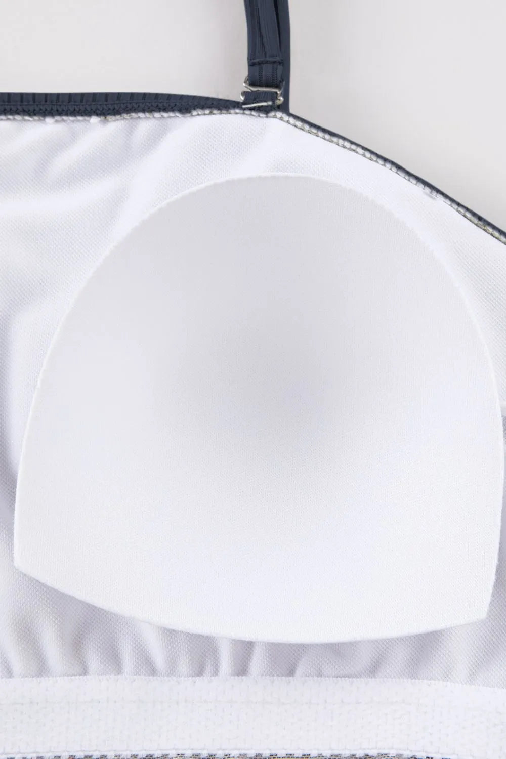 Ribbed Drawstring Sides Cutout One Piece Swimsuit Fitggins