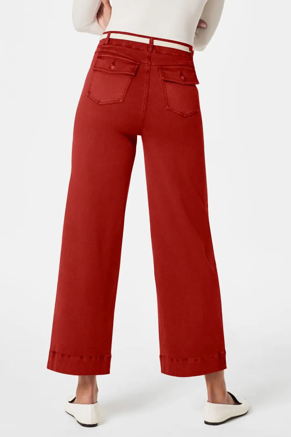 High Waist Jeans with Pockets Fitggins