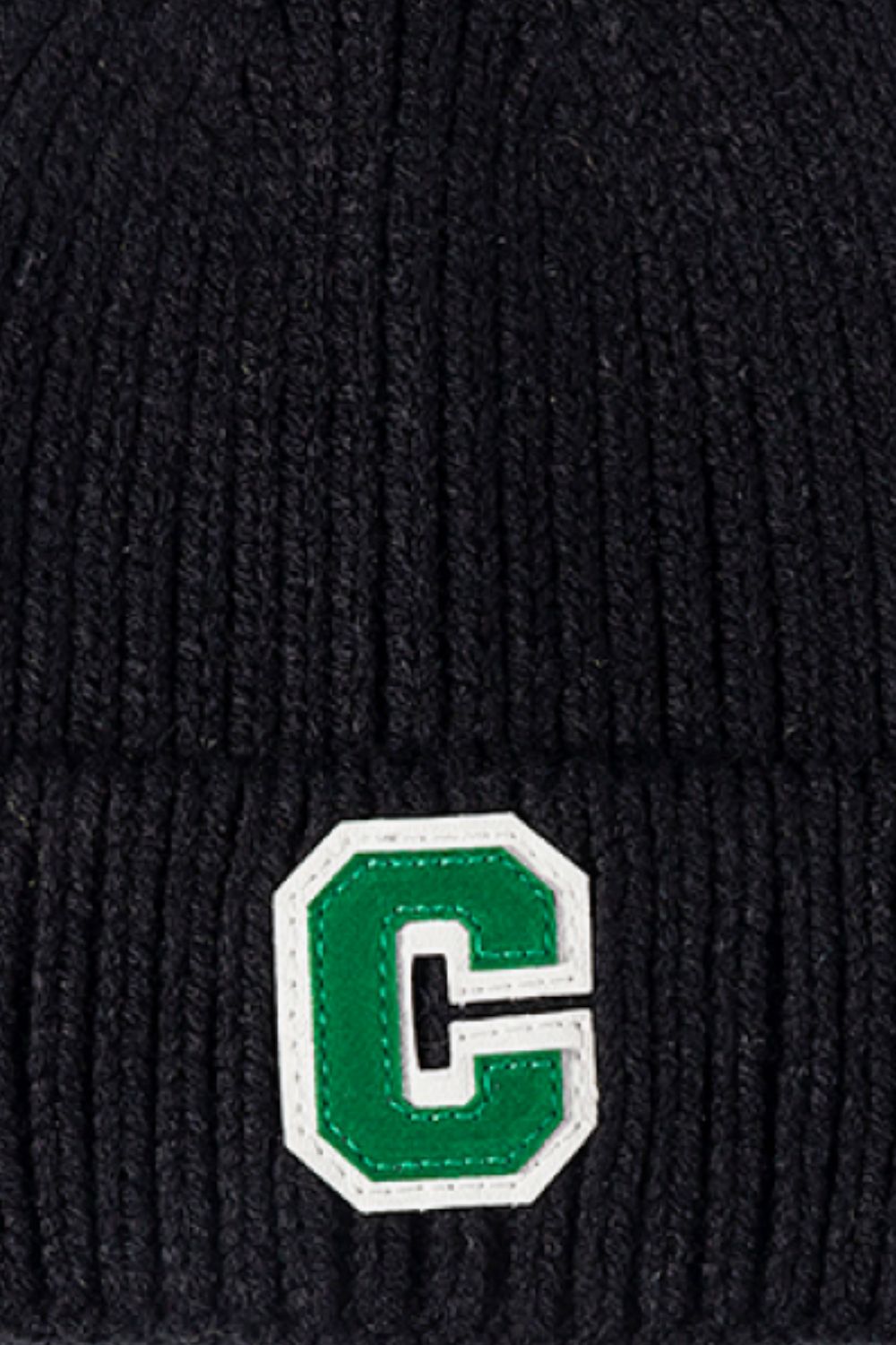 Letter C Patch Cuffed Beanie - Hats - FITGGINS