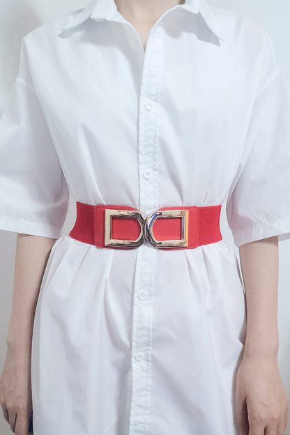 Double D Buckle PU Belt - Belt - FITGGINS