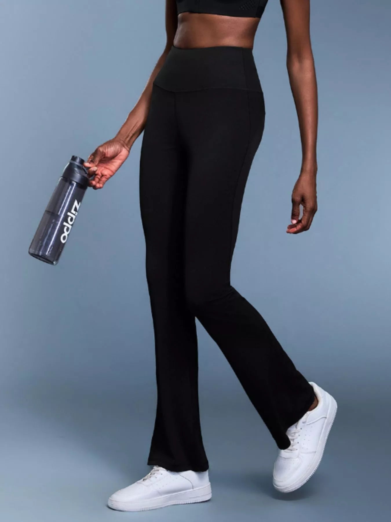 High-Waisted Flare Active Pants Fitggins