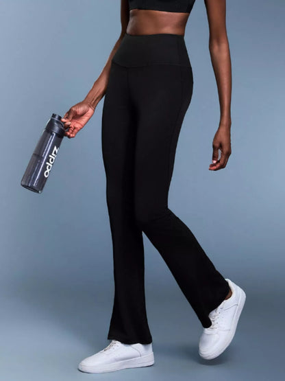 High-Waisted Flare Active Pants Fitggins