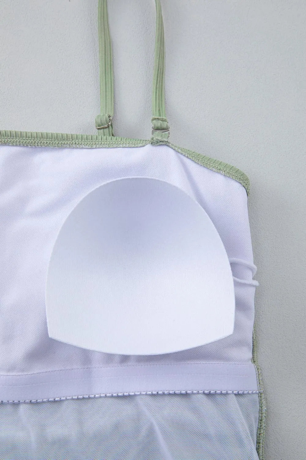 Ribbed Drawstring Sides Cutout One Piece Swimsuit Fitggins