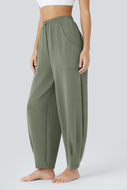 Lovelet Drawstring Pants with Pockets - Pants - FITGGINS