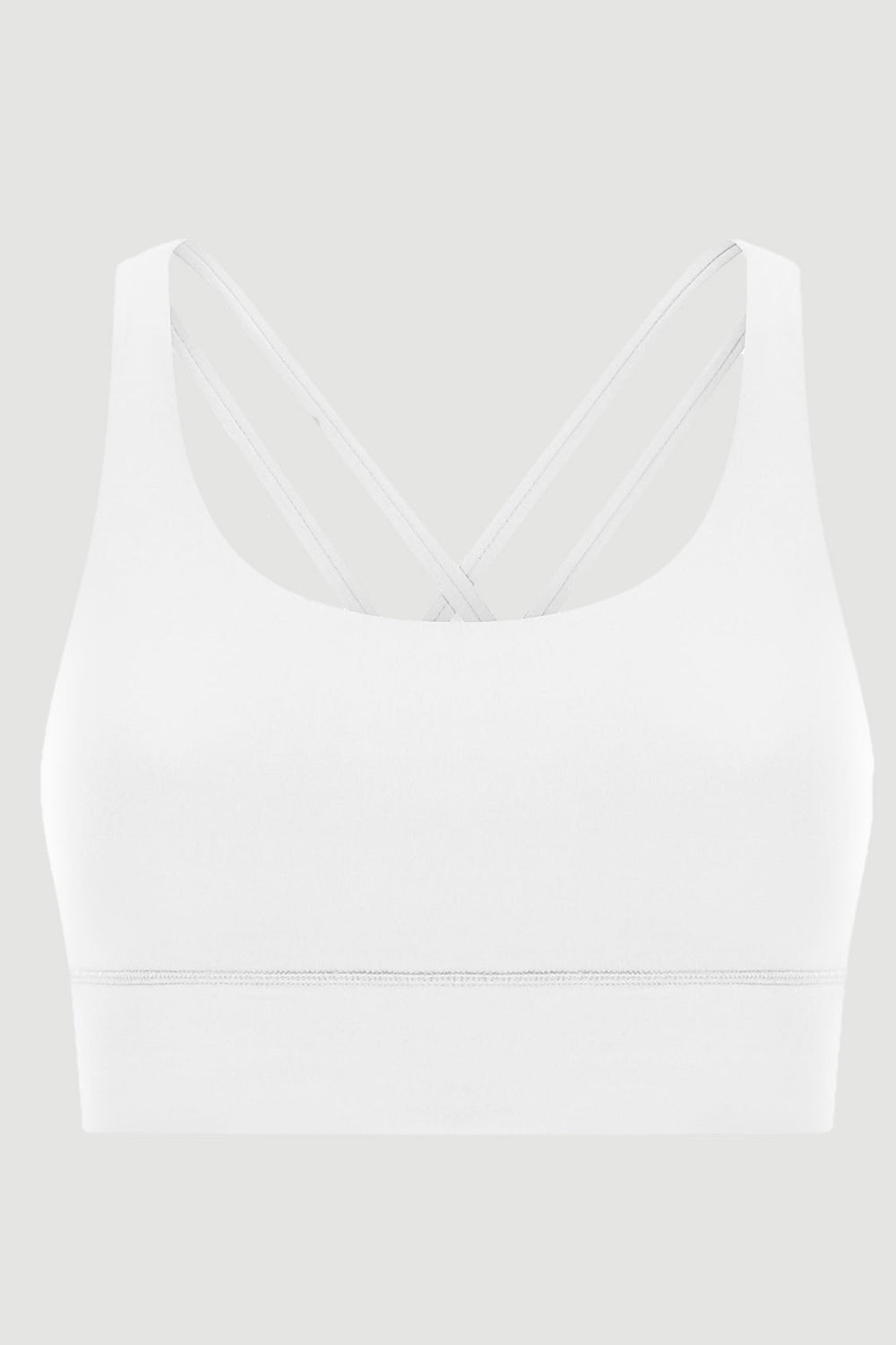 Millennia Crisscross Scoop Neck Active Tank - Crop Tops & Tank Tops - FITGGINS